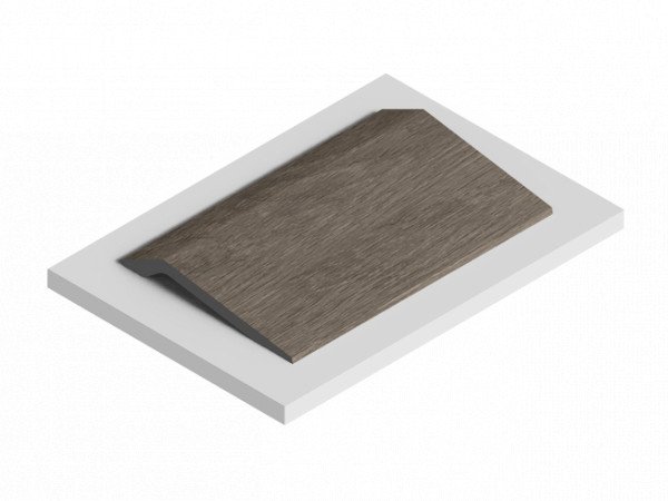 Декоративная стеновая панель 3D HiWood LV141 BR490 декорированная из фитополимера 17.5х116х2700 мм