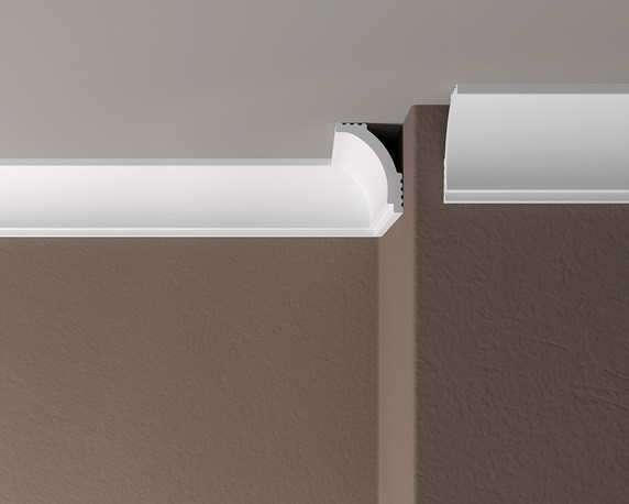 Заказать Потолочный плинтус 40х30 мм Де-Багет XPS POLYMER ПП 03 белый полистирол 200 см 