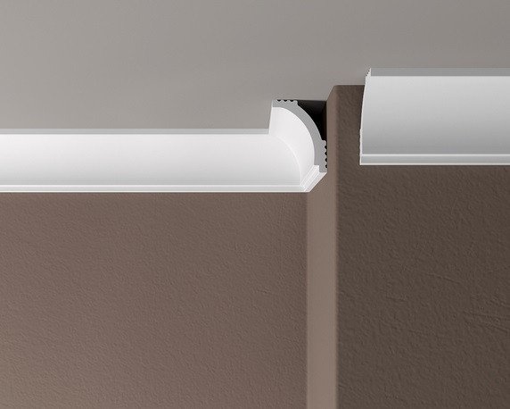 Заказать Потолочный плинтус 40х30 мм Де-Багет XPS POLYMER ПП 03 белый полистирол 200 см 