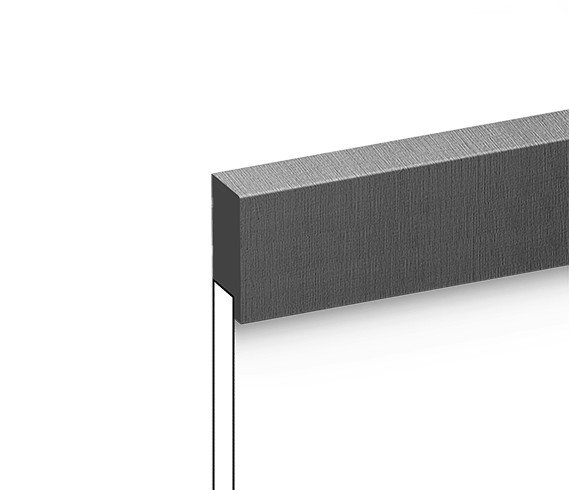 Финишный молдинг для стеновых панелей HiWood LF1 S339S декорированный фитополимер 17х50х2700 мм