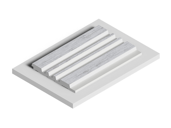 Заказать Декоративная стеновая панель 3D HiWood LV121 W36 декорированная из фитополимера 12х120х2700 мм 