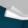Заказать Потолочный плинтус Перфект Плюс P42 50 мм 200 см белый из ударопрочного полимера 