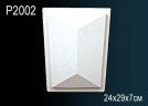 Заказать Декоративный фасадный декор Перфект P2002 белый из полиуретана 290х241х71 мм 