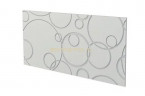 Заказать 3D интерьерная панель для стен NMC BUBBLES Круги 758х379 мм белого цвета 2 шт/набор 