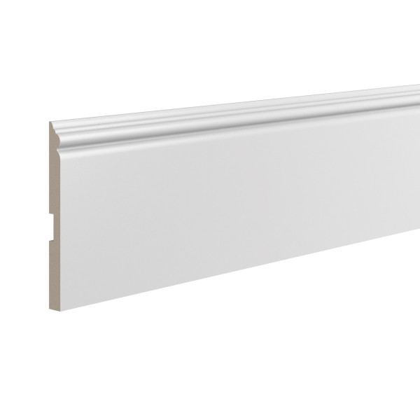 Плинтус для пола 15х165 мм Ultrawood Base 5011 244 см ЛДФ белый