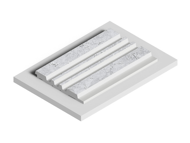 Заказать Декоративная стеновая панель 3D HiWood LV121 W50 декорированная из фитополимера 12х120х2700 мм 