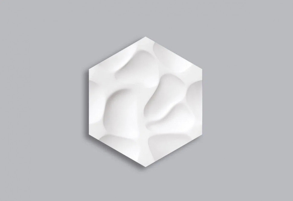 Заказать Декоративная настенная плитка NMC Корал CORAL 380х380 мм белого цвета 