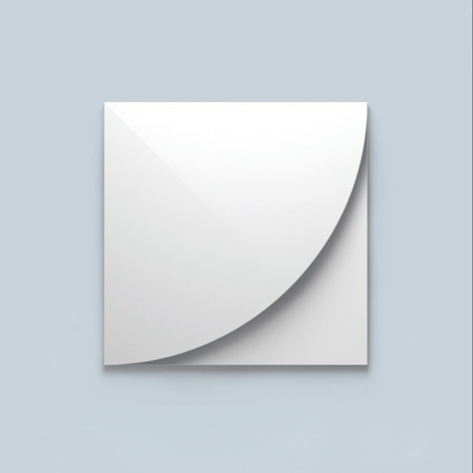 Заказать 3D интерьерная панель для стен NMC CURVE 6 380х380 мм белого цвета 