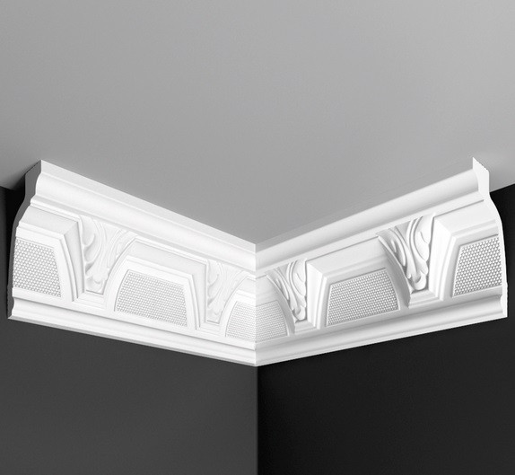 Заказать Угол внутренний к плинтусу Де-Багет ДП 30/90 белый полистирол 