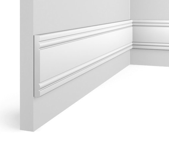 Заказать Молдинг HiWood W1080 белый фитополимер 9х80х2000 мм 