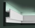 Заказать Потолочный плинтус 140х50 мм скрытого освещения Orac Decor Purotouch C383 белый 2 м 