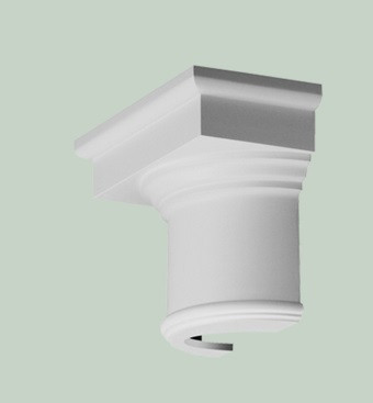 Заказать Капитель полуколонны Orac Decor Purotouch K1111 365х183 мм белая 