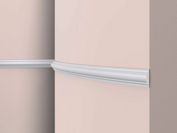 Интерьерный гибкий молдинг NMC Z 10F Arstyl 38х18 мм 200 см