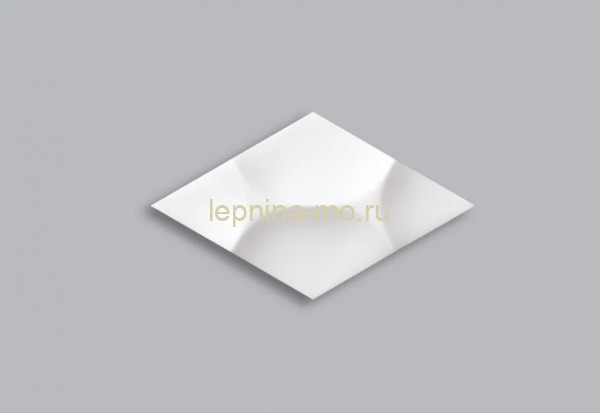 Декоративная настенная плитка NMC Луч RAY 320х550 мм белого цвета