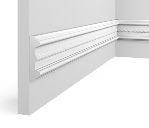 Заказать Молдинг HiWood WE66E2 белый фитополимер 17х66х2000 мм 