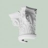Заказать Капитель полуколонны Orac Decor Purotouch K1121 360х180 мм белая 