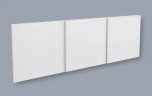 Заказать 3D интерьерная панель для стен NMC Домино DOMINO 1135х380 мм белого цвета 