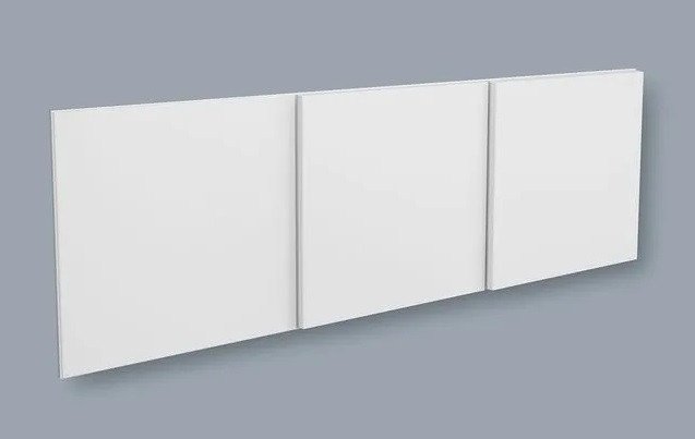 Заказать 3D интерьерная панель для стен NMC Домино DOMINO 1135х380 мм белого цвета 