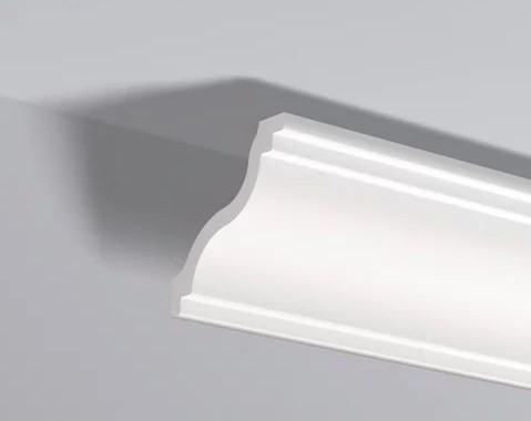 Заказать Декоративный потолочный плинтус NMC Nomastyl SL 100х100 200 см белого цвета 