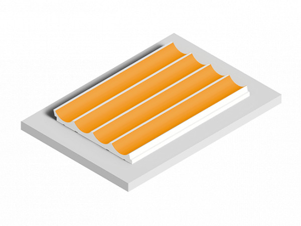 Декоративная стеновая панель 3D HiWood LV139 Y5 декорированная из фитополимера 12х120х2700 мм