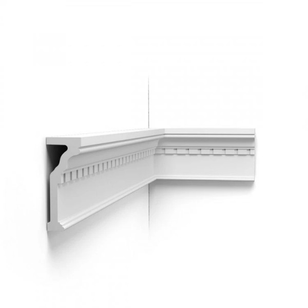 Декоративный молдинг Orac Decor PUROTOUCH P4010 49х24 мм белый полиуретан 2м