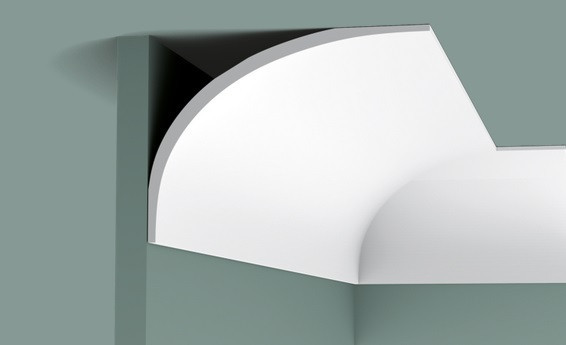 Заказать Потолочный плинтус 216х159 мм Orac Decor Purotouch C990 белый 2 м 