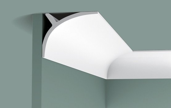 Заказать Потолочный плинтус 140х110 мм Orac Decor Purotouch C991 белый 2 м 