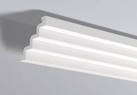 Заказать Декоративный потолочный плинтус NMC Nomastyl ST4 130х130 200 см белого цвета 