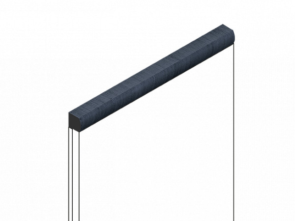 Декоративная рейка HiWood D15V2 BU20 под дерево фитополимер 15х15х2700 мм