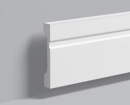 Заказать Напольный плинтус NMC Floorstyl Essenza FD11 110х18 мм 200 см белого цвета 