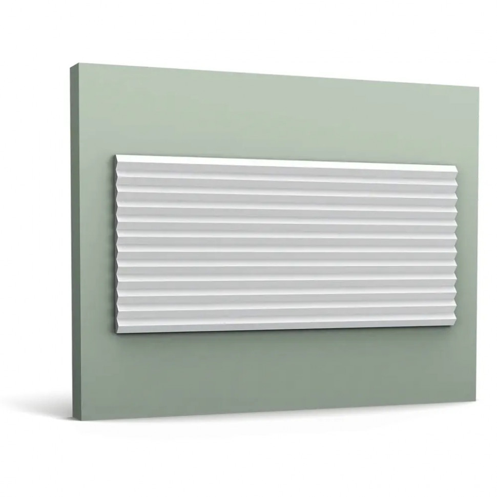 Заказать Декоративная стеновая панель 3D Orac Decor W108-2600 250х2600 мм белая из полиуретана 