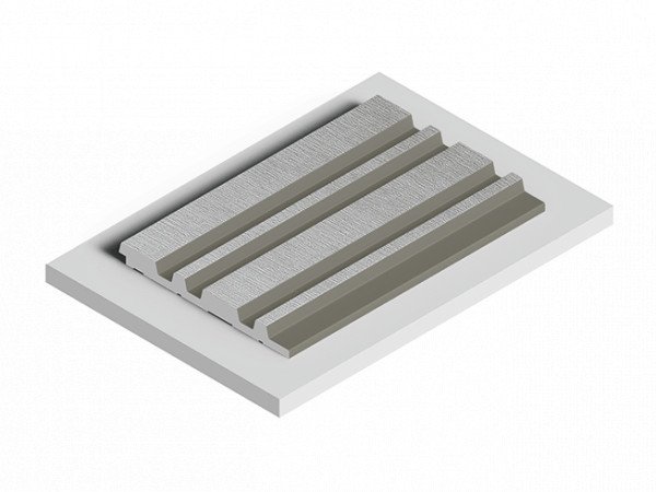 Декоративная стеновая панель 3D HiWood LV122 S339S декорированная из фитополимера 12х120х2700 мм