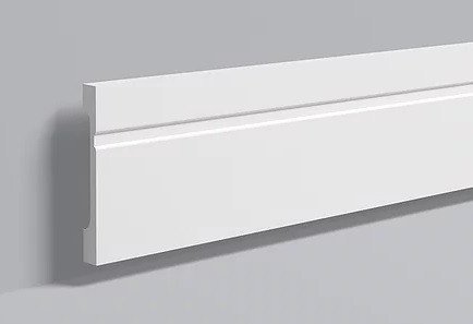 Заказать Напольный плинтус NMC Floorstyl Essenza FD15 150х18 мм 200 см белого цвета 