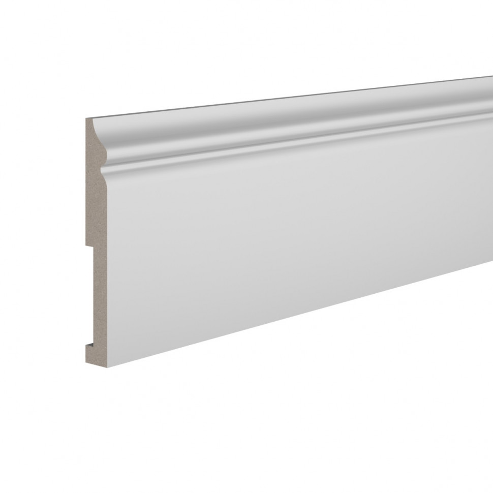 Заказать Плинтус для пола 18х138 мм Ultrawood Base 5500 244 см ЛДФ белый 