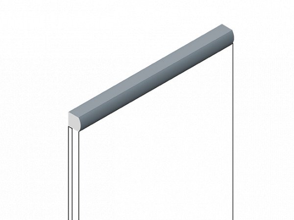 Декоративная рейка HiWood D15V2 BU29 под дерево фитополимер 15х15х2700 мм