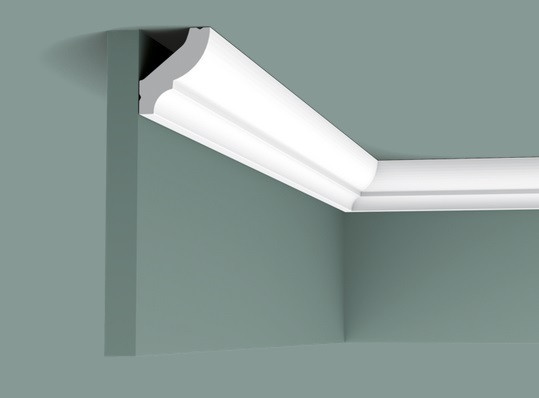 Заказать Потолочный плинтус 41х35 мм Orac Decor Durofoam CB501N белый 2 м 