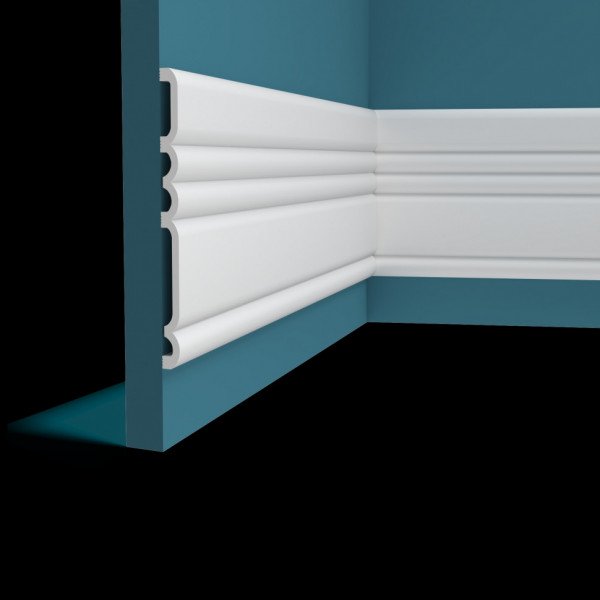 3D стеновая декоративная панель Перфект Плюс P168 белая из ударопрочного полимера 14х200 200 см