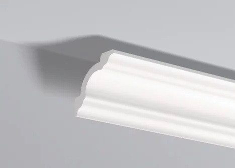 Заказать Декоративный потолочный плинтус NMC Nomastyl А1 80х80 200 см белого цвета 