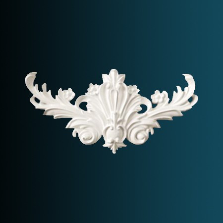 Заказать Декоративный орнамент Перфект G2168 135х270х25 мм белый из полиуретана 