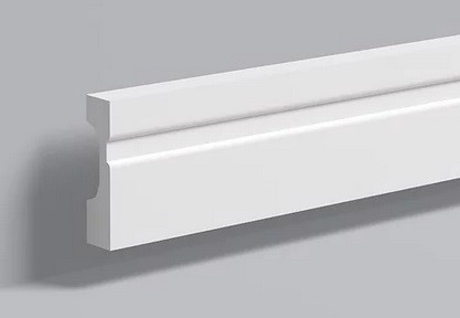 Заказать Напольный плинтус NMC Floorstyl Essenza FD7 70х18 мм 200 см белого цвета 