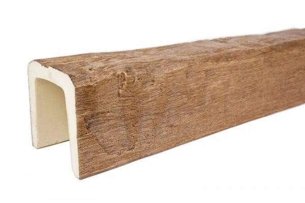 Декоративная балка 120х120 мм Уникс Классика Б2 Светлый дуб 2 м