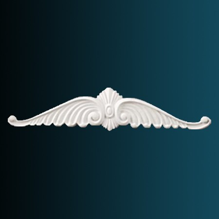 Декоративный орнамент Перфект G2169 60х270х20 мм белый из полиуретана