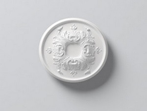 Потолочная розетка под люстру NMC Arstyl R1520 диаметр 400 мм белая