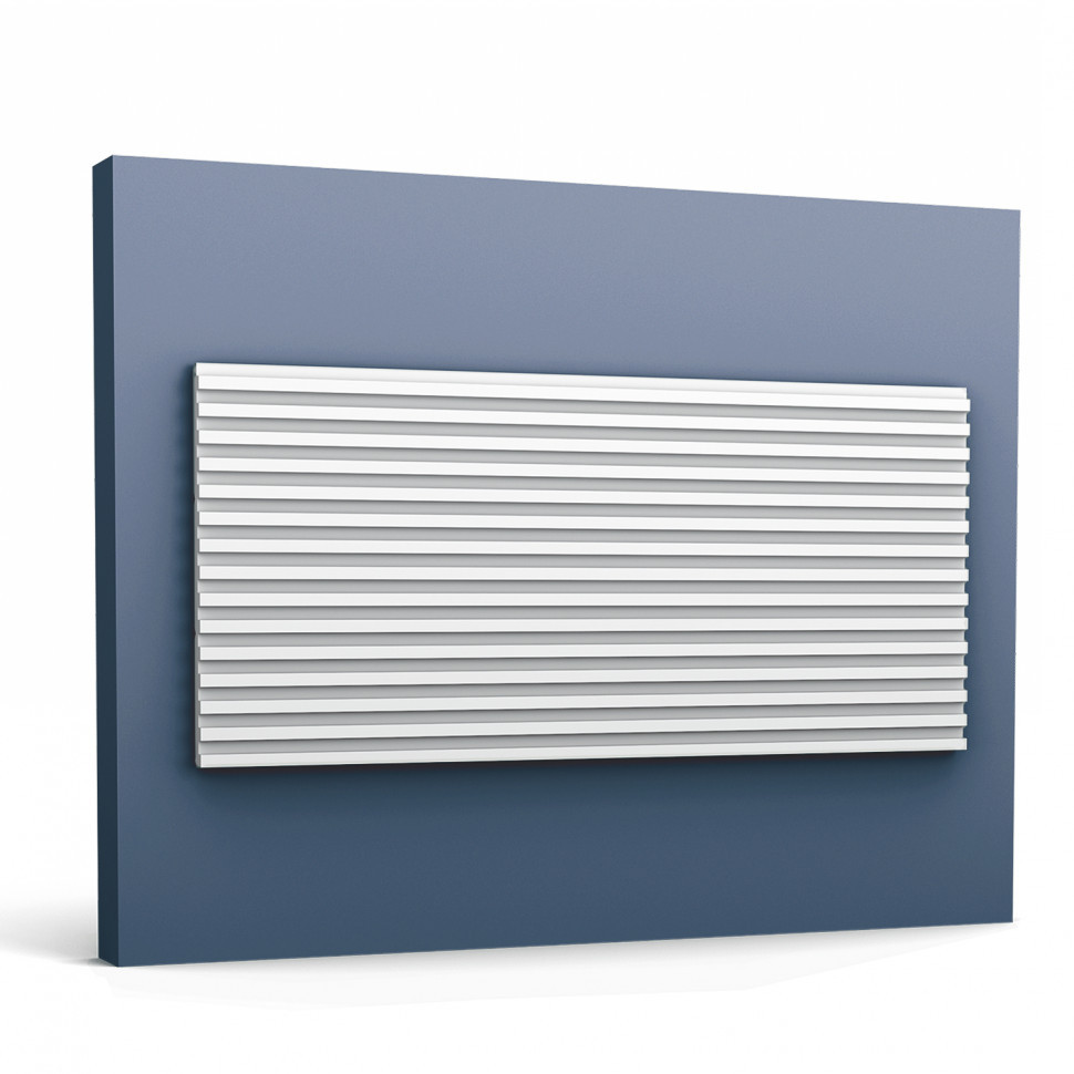 Заказать Декоративная стеновая панель 3D Orac Decor WX205-3000 250х3000 мм белая из полиуретана 