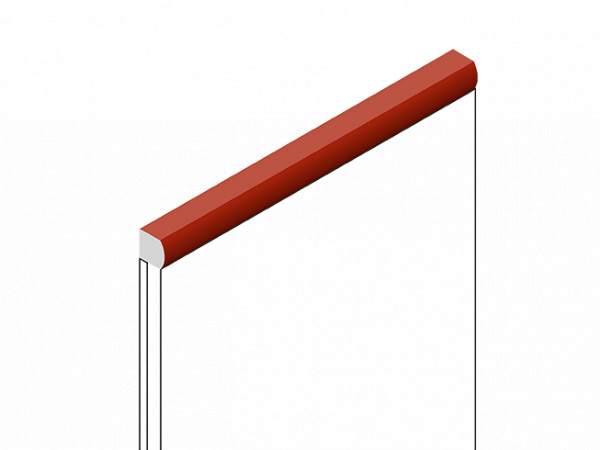 Декоративная рейка HiWood D15V2 OR3 под дерево фитополимер 15х15х2700 мм