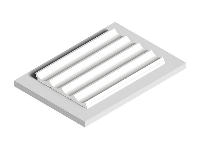 Заказать Декоративная стеновая панель 3D HiWood LV139 NP белая из фитополимера 12х120х2700 мм 