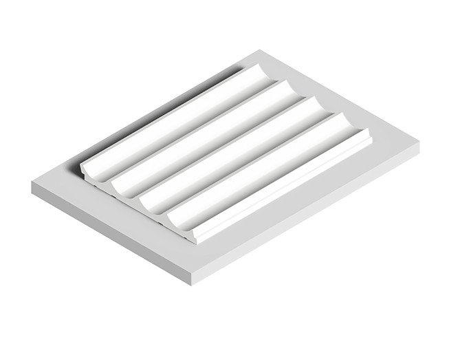 Заказать Декоративная стеновая панель 3D HiWood LV139 NP белая из фитополимера 12х120х2700 мм 