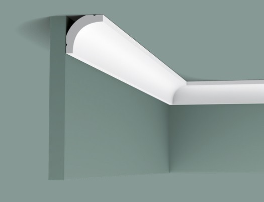 Заказать Потолочный плинтус 35х35 мм Orac Decor Durofoam CB520N белый 2 м 