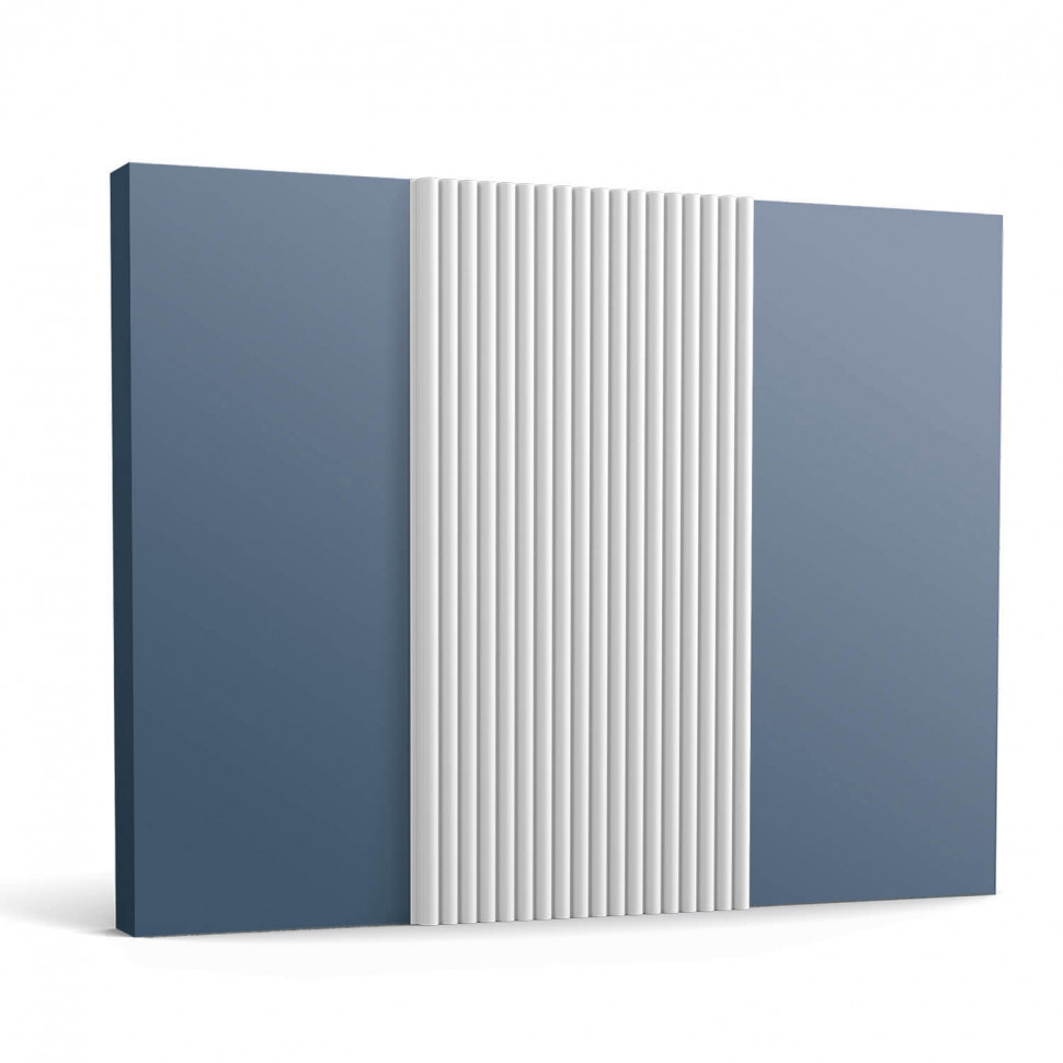 Заказать Декоративная стеновая панель 3D Orac Decor WX210-3000 255х3000 мм белая из полиуретана 