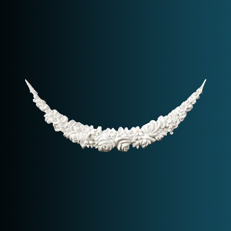 Заказать Декоративный орнамент Перфект G2176 180х480х37 мм белый из полиуретана 